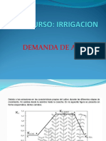 UNH - IRRIGACION 3 - DEMANDA DE AGUA