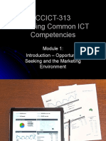 1.a. CCICT 313 Teaching Common ICT Competencies Module 1