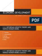 Economic Development: Prof. Stephen C. Escartin J.D, LPT