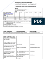 Information Literacy Collaborative Planning Template