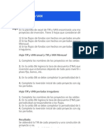 Planilla de Excel para El Calculo de Tir y Van