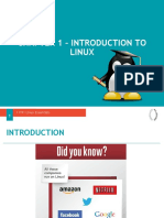 Chapter1 - Introduction To Linux