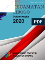 Kecamatan Cibogo Dalam Angka 2020