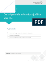 LEC 2 Del Origen de La Informática Jurídica A Las TIC
