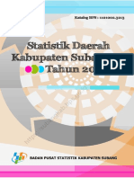 Statistik Daerah Kabupaten Subang 2020