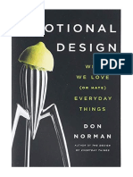 Emotional Design: Why We Love (Or Hate) Everyday Things - Don Norman