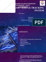 Gps and GSM Vehicle Tracking System: K.S.Rangasamy College of Technology TIRUCHENGODE - 637215 (Autonomous)