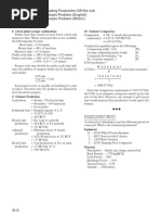 Mining and Earthmoving: Estimating Production Off-the-Job Example Problem (English) Example Problem (Metric)