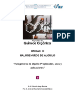 Halogenuros de Alquilo - Propiedades, Usos y Aplicaciones