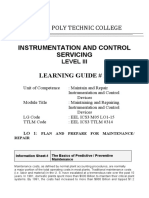 LO1 Plan and Prepare For Maintenance - Repair