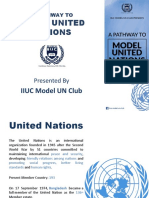 Model United Nations: IIUC Model UN Club