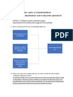Unit 1: Looking Anew at Our Beginnings Chapter 1: The Beginnings: God'S Creation Around Us (Week 1 and 2)