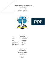 Trigonometri SD Matematika Modul