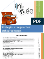 Cahier Régularités