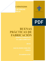 Buenas Prácticas de Fabricación