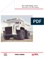 MT 3700B Mining Truck: 190 To 205 Ton (172-186 T) Payload