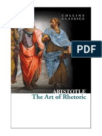 The Art of Rhetoric - Aristotle