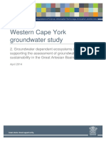 Gde Investigation Assessment Groundwater Sustainability Great Artesian Basin Cape York