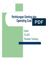 369025859 Bab VII Kasus Perhitungan Owning Dan Operating Cost