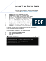 Activar Windows 10 Sin Licencia Desde CMD