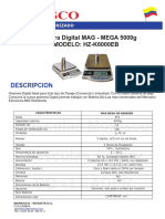 Ficha Tecnica Gramera 5000 G Tajado