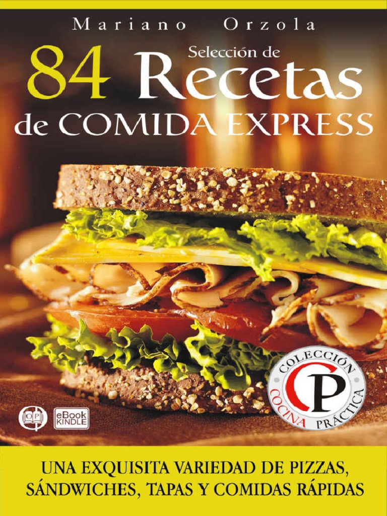 84 Recetas de Comida Express - Orzola | PDF | Hamburguesas | Alimentos