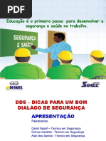 Manual de DDS 2025: Segurança e Conscientização | PDF ...
