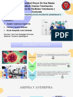 EXPOSICION ASEPSIA Y ANTISEPSIA (TECNICAS QUIRURGICAS Veterinaria)