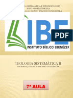 Teologia Sistematica Ii Pneumatologia Aula 6 - Capítulo Vi - o Espírito Santo Na Igreja