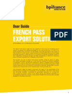 User Guide - French Pass Export Solution
