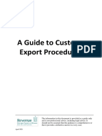 Export Procedures Guide