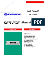 DVD PLAYER SERVICE MANUAL