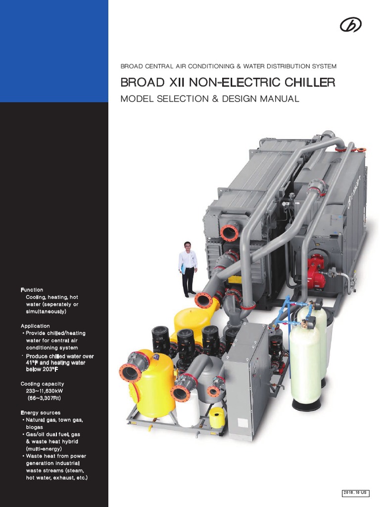 Broad Xii Non-Electric Chiller: Model Selection & Design Manual | PDF ...