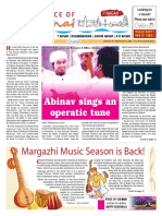 Abinav Sings An Operatic Tune: Margazhi Music Season Is Back!