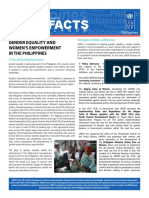 FastFacts - Gender Equality and Women Empowerment in the Philippines Rev 1.5