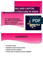 Banking and Capital Markets Strucure in India