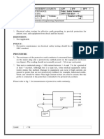 Biomedical ELECTRICITY SAFETY TESTING