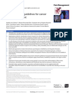 Latin-American Guidelines For Cancer Pain Management: Review