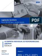 SESION 06 y 07 - LA EMRPESA INDIVIDUAL DE RESPONSABILDIAD LIMITADA