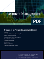 Investment Management: 28 OCTOBER, 2021