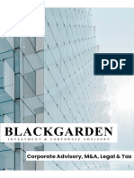 BlackGarden Brochure 2021