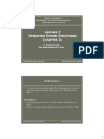 Operating System Structures (Chapter 2) : References