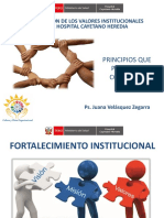 3. Aplicación de Los Valores Institucionales Del HCH