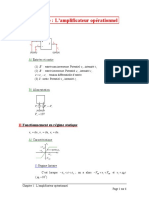 Amplificateur Operationnel