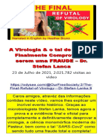 A Virologia & o Tal de Covid Finalmente Comprovados Serem Uma FRAUDE - Dr. Stefan Lanca