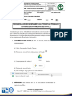 Recomendaciones Generales para Presentar Trabajos Escritos en Google Documentos