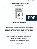Optimizacion Consumo de Cloro en La Potabilizacion Del Agua-T 628.162 H813 2014