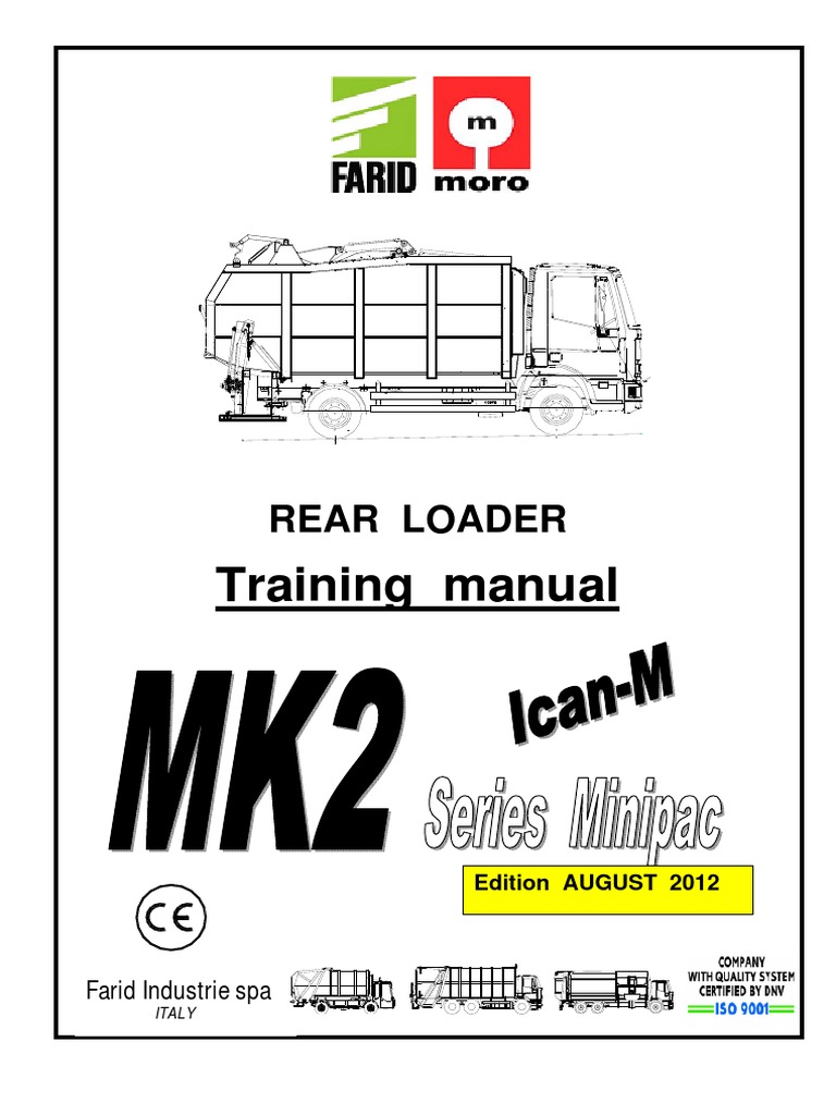 MK2 Rear Loader Operation Manual | PDF | Vehicles | Truck