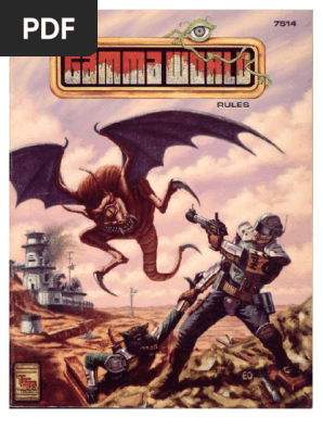 Gamma World Fourth Edition | PDF