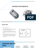  Efisiensi Mesin DC